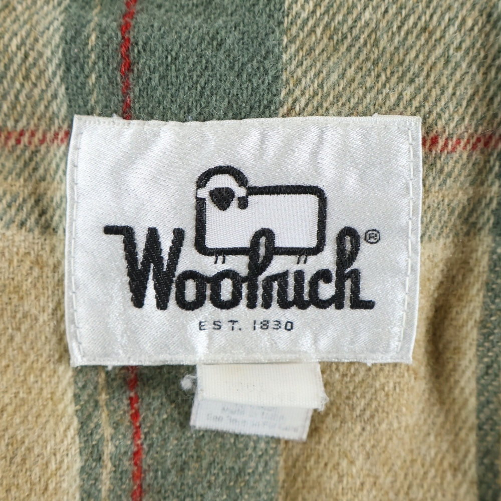 WOOLRICH(ウールリッチ) 70S 裏地チェック ナイロンシェルジャケット マウンテンパーカー