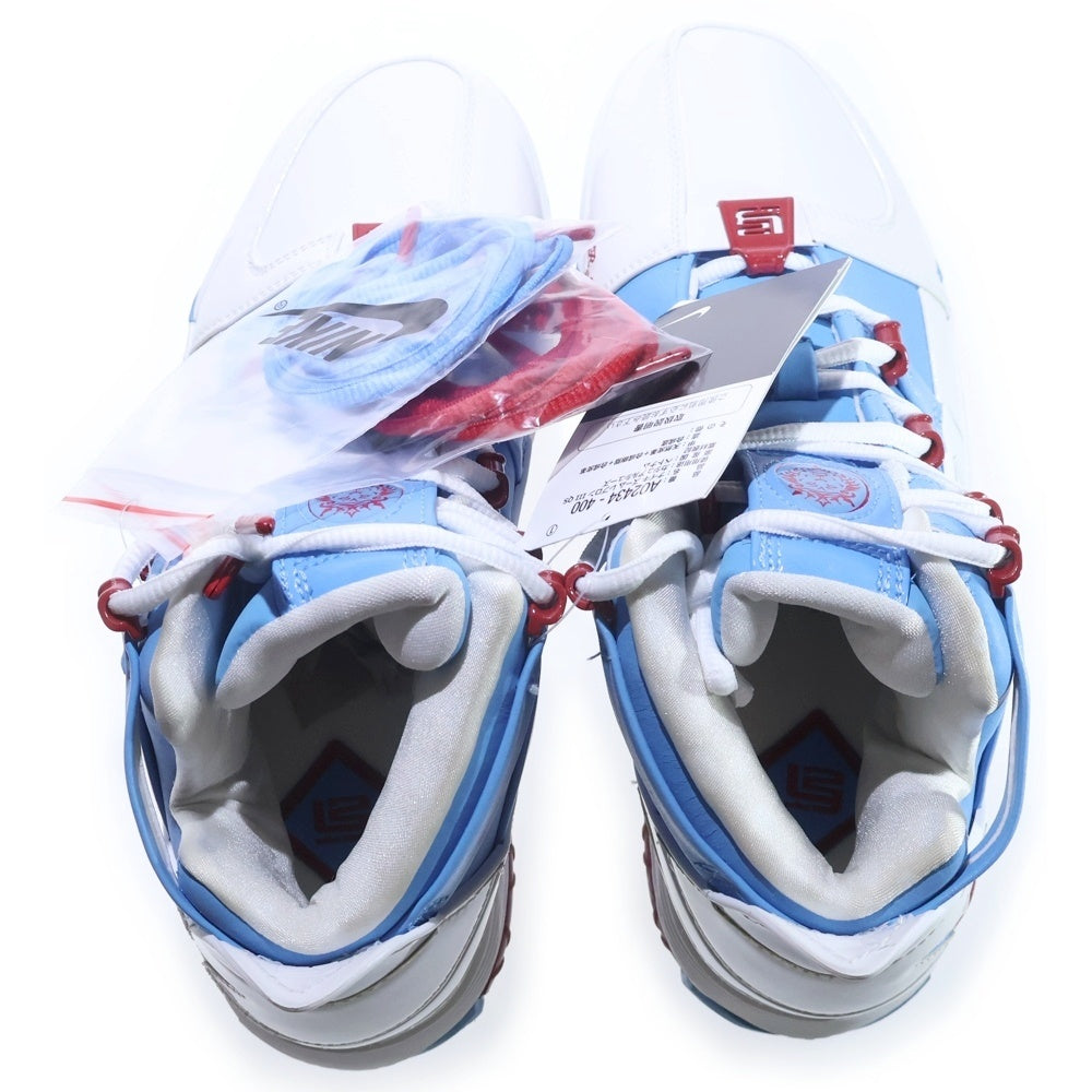 NIKE(ナイキ) ZOOM LEBRON III QS HOUSTON ズーム レブロン3 ヒューストン ハイカットスニーカー ホワイト/ブルー/レッド US8/26cm AO2434-400