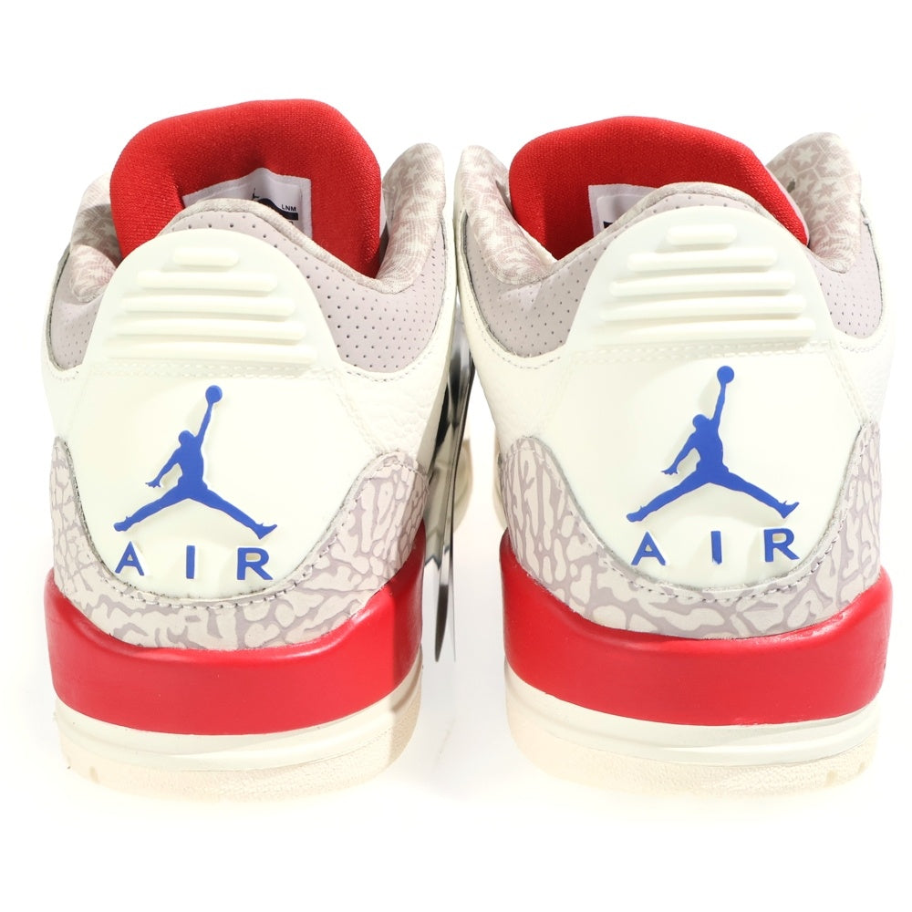 NIKE(ナイキ) AIR JORDAN 3 RETRO エアジョーダン3 レトロ ハイカットスニーカー ホワイト US8/26cm 136064-140
