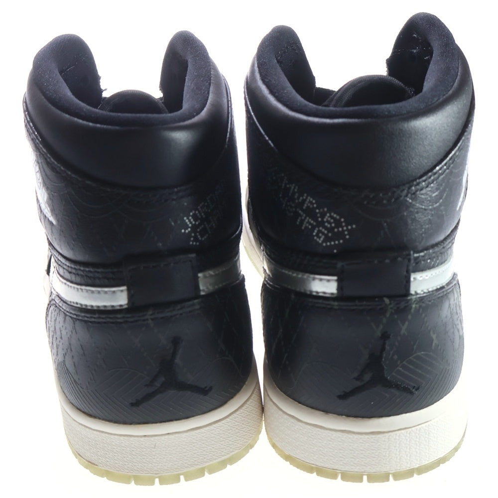 NIKE(ナイキ) 【観賞用 2015年製】 AIR JORDAN 1 RETRO HIGH ALLSTAR エアジョーダン1 レトロ オールスター ハイカットスニーカー ブラック US8/26cm 850703-011