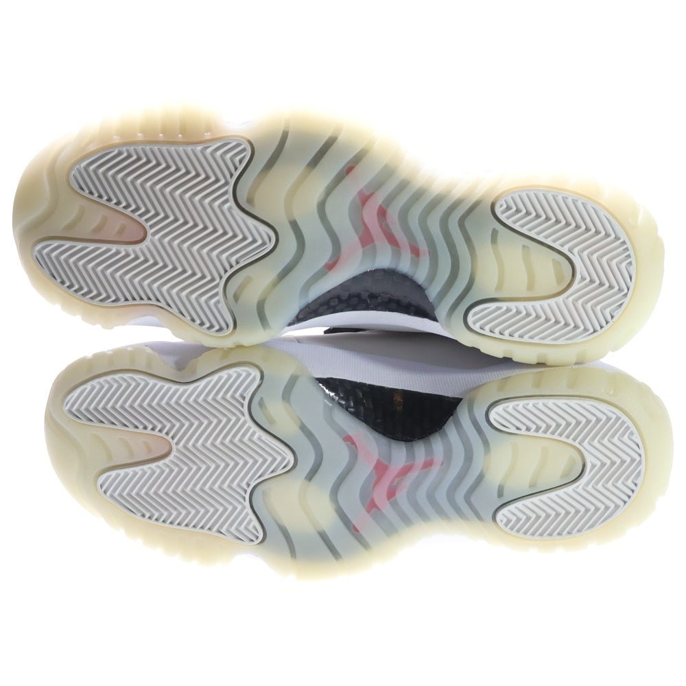 NIKE(ナイキ) AIR JORDAN 11 RETRO PLATINUM TINT エアジョーダン11 レトロ プラチナム ティント ハイカットスニーカー オフホワイト US8/26cm 378037-016