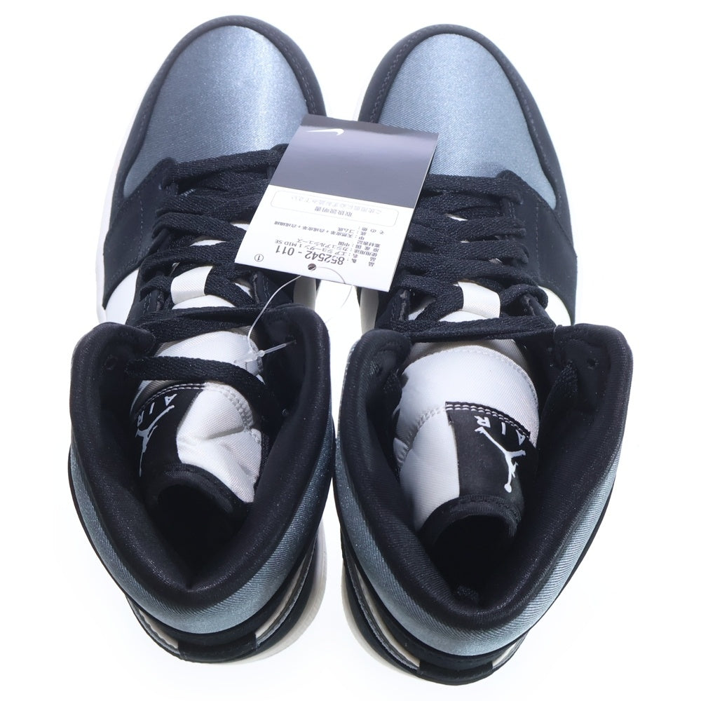NIKE(ナイキ) AIR JORDAN 1 MID SE エアジョーダン 1 ミッドカットスニーカー ブラック/ホワイト/グレー US8/26cm 852542-011