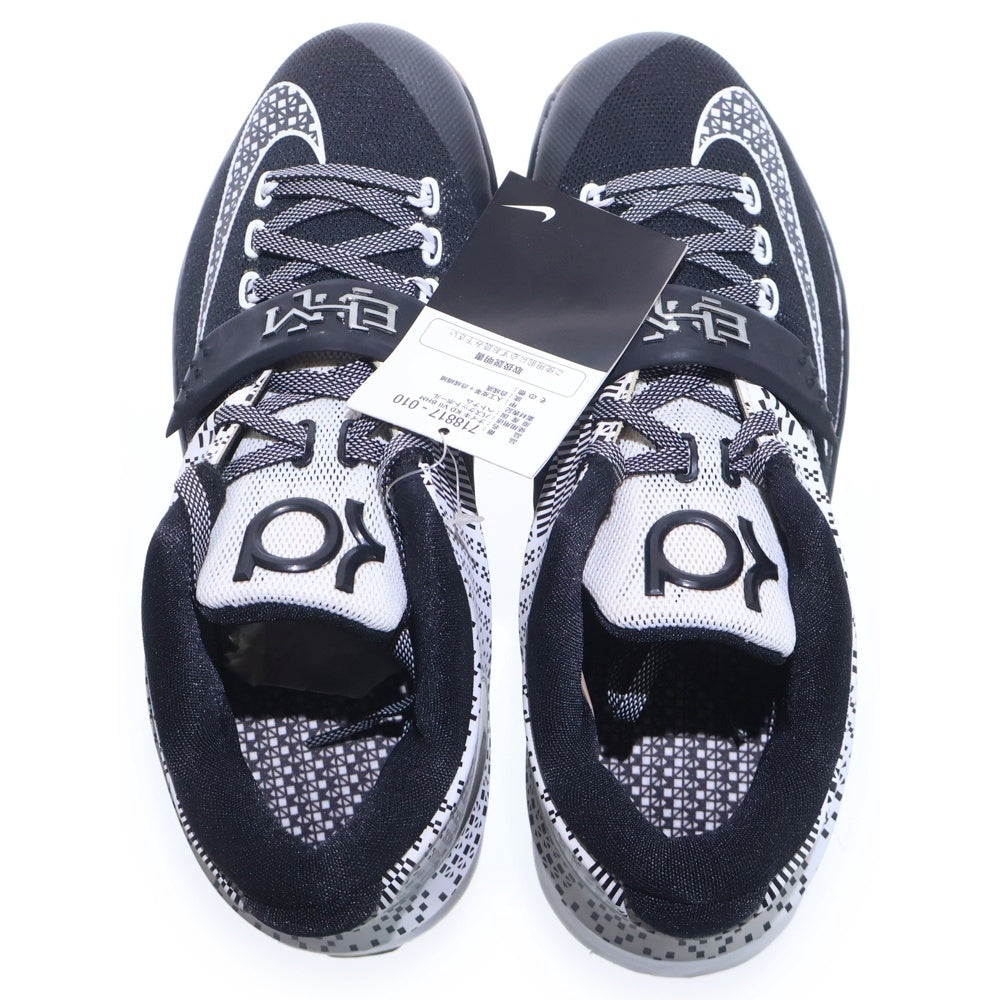 NIKE(ナイキ) 【鑑賞用 2014年製】 KD 7 BHM ケビン デュラント 7 ブラックヒストリーマンス ローカットスニーカー ブラック/ホワイト US8/26cm 718817-010