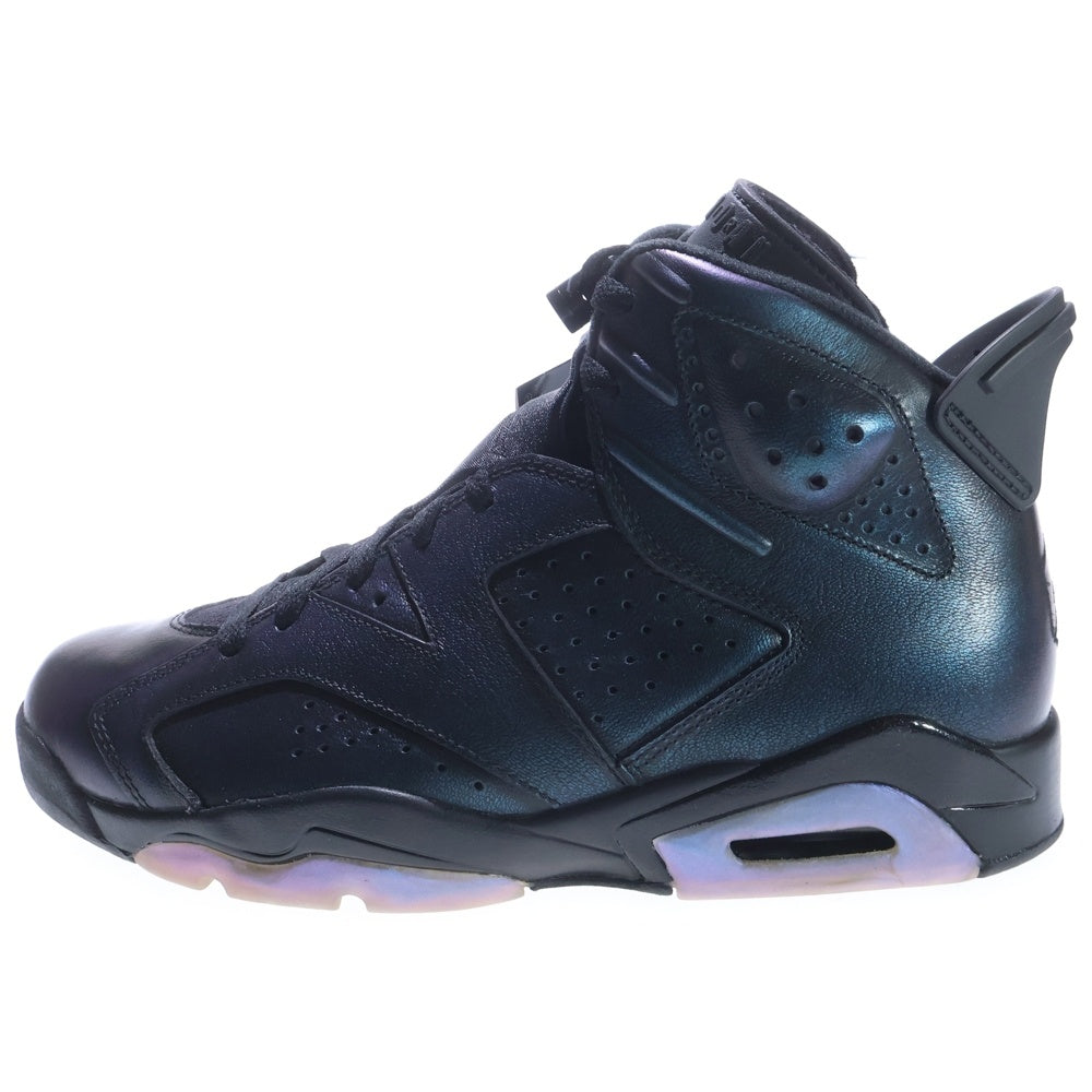 NIKE(ナイキ) 【鑑賞用 2016年製】 AIR JORDAN 6 RETRO ALL STAR 2017 CHAMELEON エアジョーダン6 レトロ オールスター ハイカットスニーカー ブラック US8/26cm 907961-015