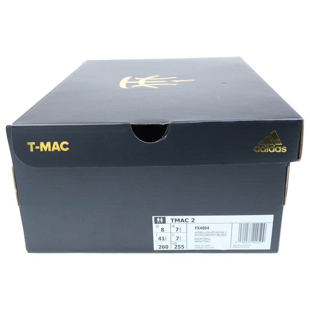 adidas(アディダス) T-MAC 2 RESTOMOD ティーマック レストモッド ローカットスニーカー ブルー US8/26cm FX4064