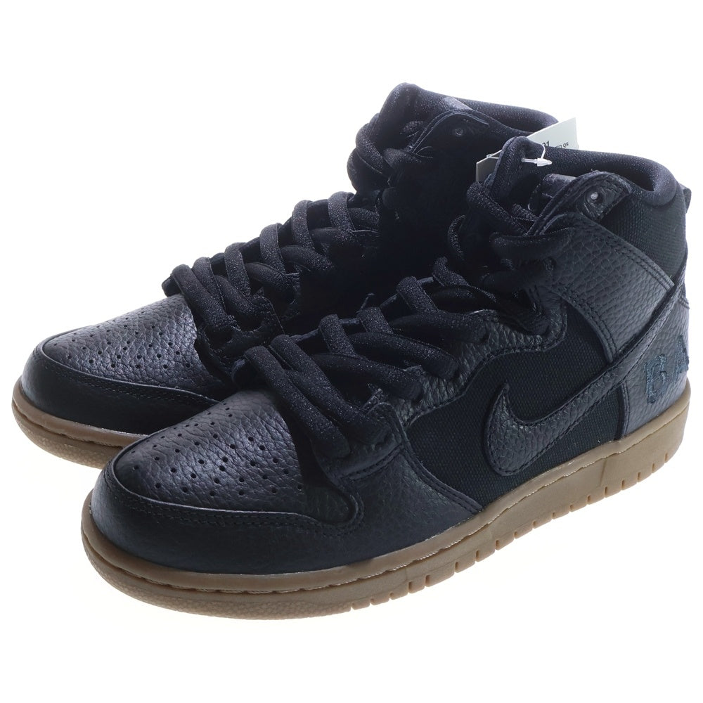NIKE SB(ナイキエスビー) ZOOM DUNK HIGH PRO QS ズーム ダンク ハイ プロ レースアップ ハイカットスニーカー ブラック US8/26cm AH9613-001