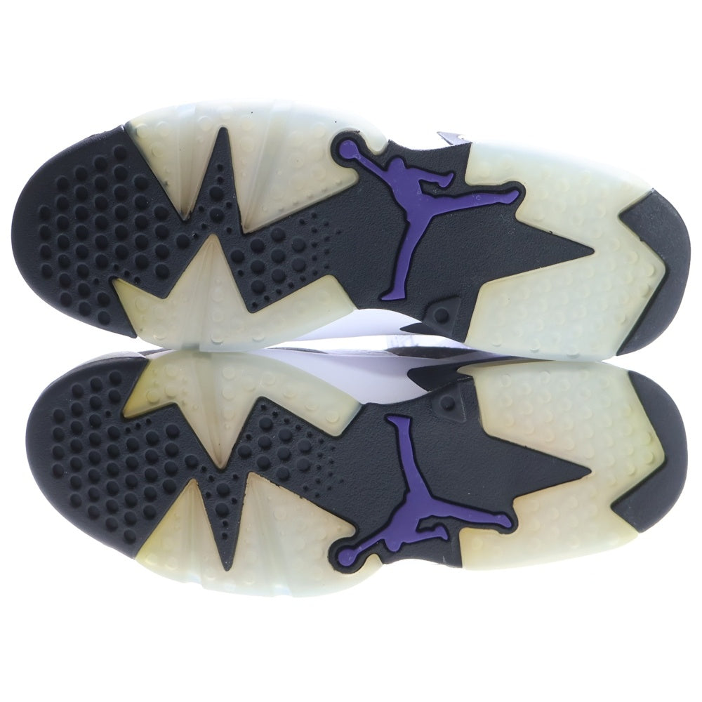 NIKE(ナイキ) AIR JORDAN 6 RETRO LTR エア ジョーダン 6 ハイカット スニーカー ダークコンコルド ホワイト US8/26cm CI3125-100
