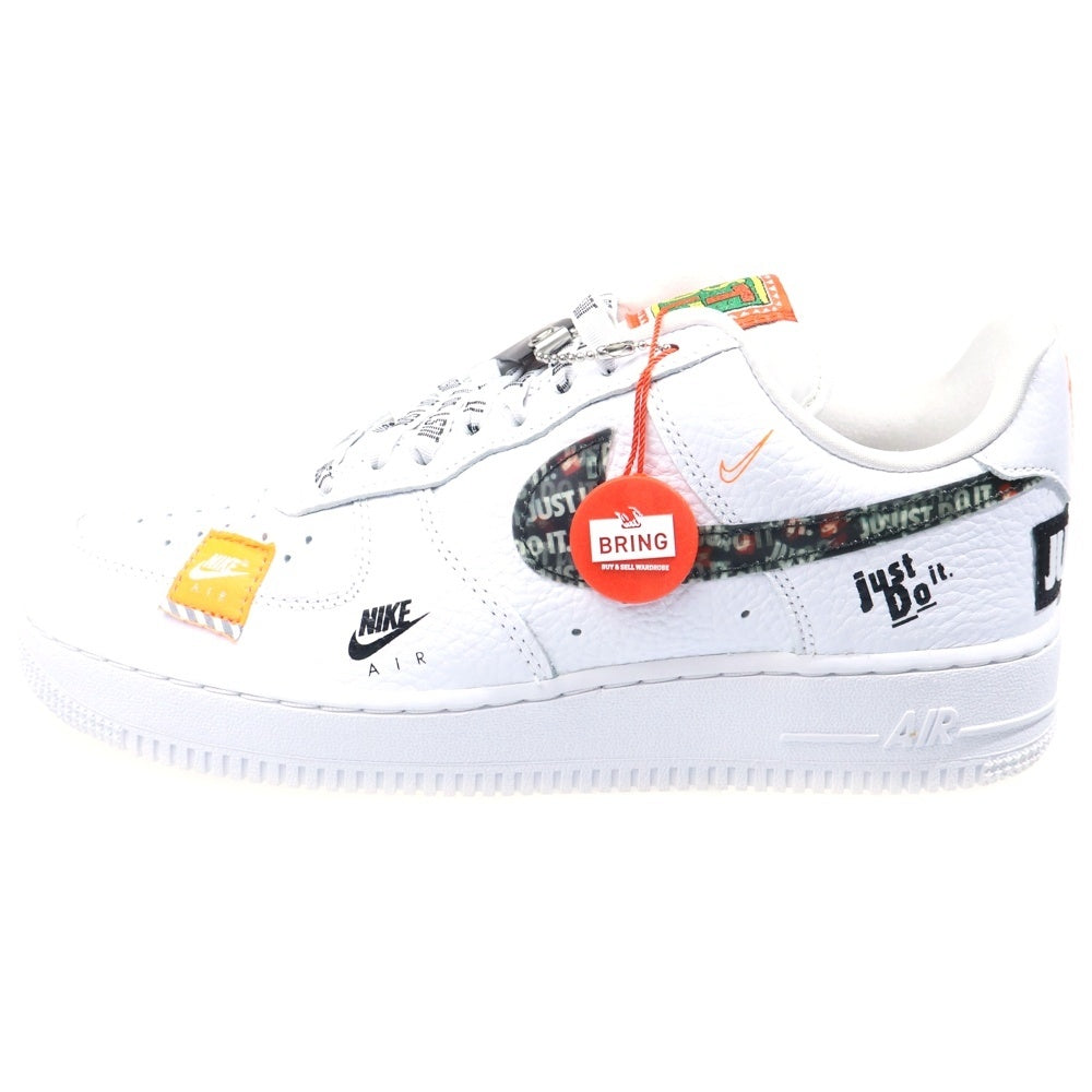 NIKE(ナイキ) AIR FORCE 1 07 PRM JDI エアフォース1 ジャスト ドゥ イット ローカットスニーカー ホワイト US8/26cm AR7719-100