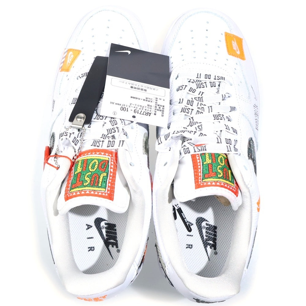 NIKE(ナイキ) AIR FORCE 1 07 PRM JDI エアフォース1 ジャスト ドゥ イット ローカットスニーカー ホワイト US8/26cm AR7719-100