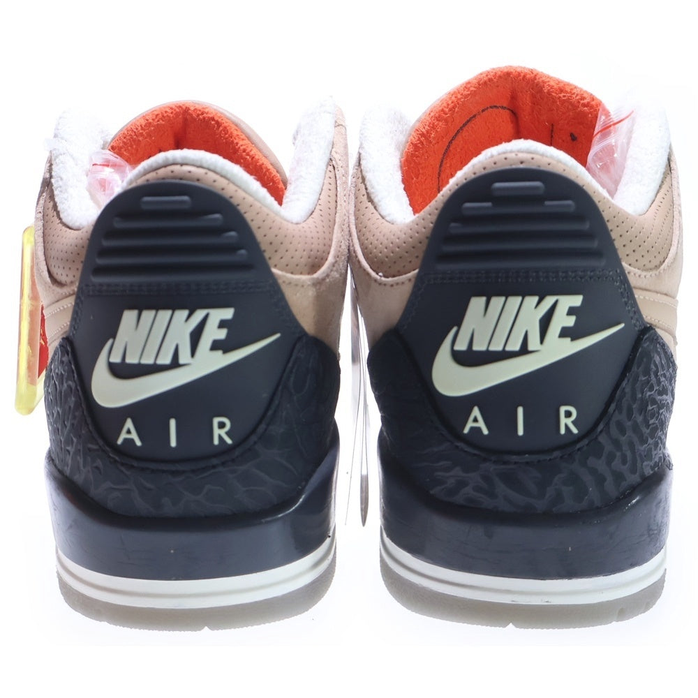 NIKE(ナイキ) AIR JORDAN 3 RETRO JTH NRG BIO BEIGE エアジョーダン3 レトロ ビオ ベージュ ミッドカットスニーカー ベージュ US8/26cm AV6683-200