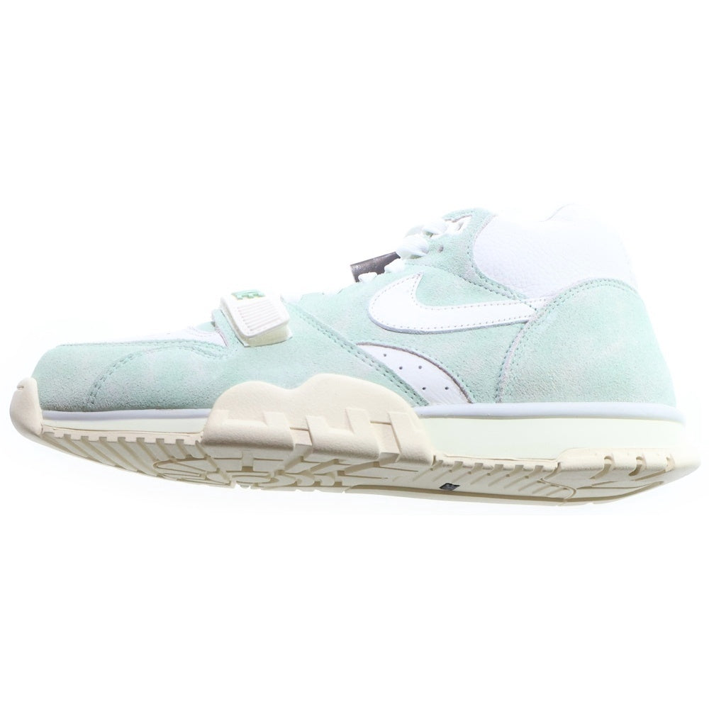 NIKE(ナイキ) AIR TRAINER 1 ENAMEL GREEN エアトレーナー1 エナメルグリーン ミッドカットスニーカー ホワイト/ライトグリーン US8/26cm DX4462-300