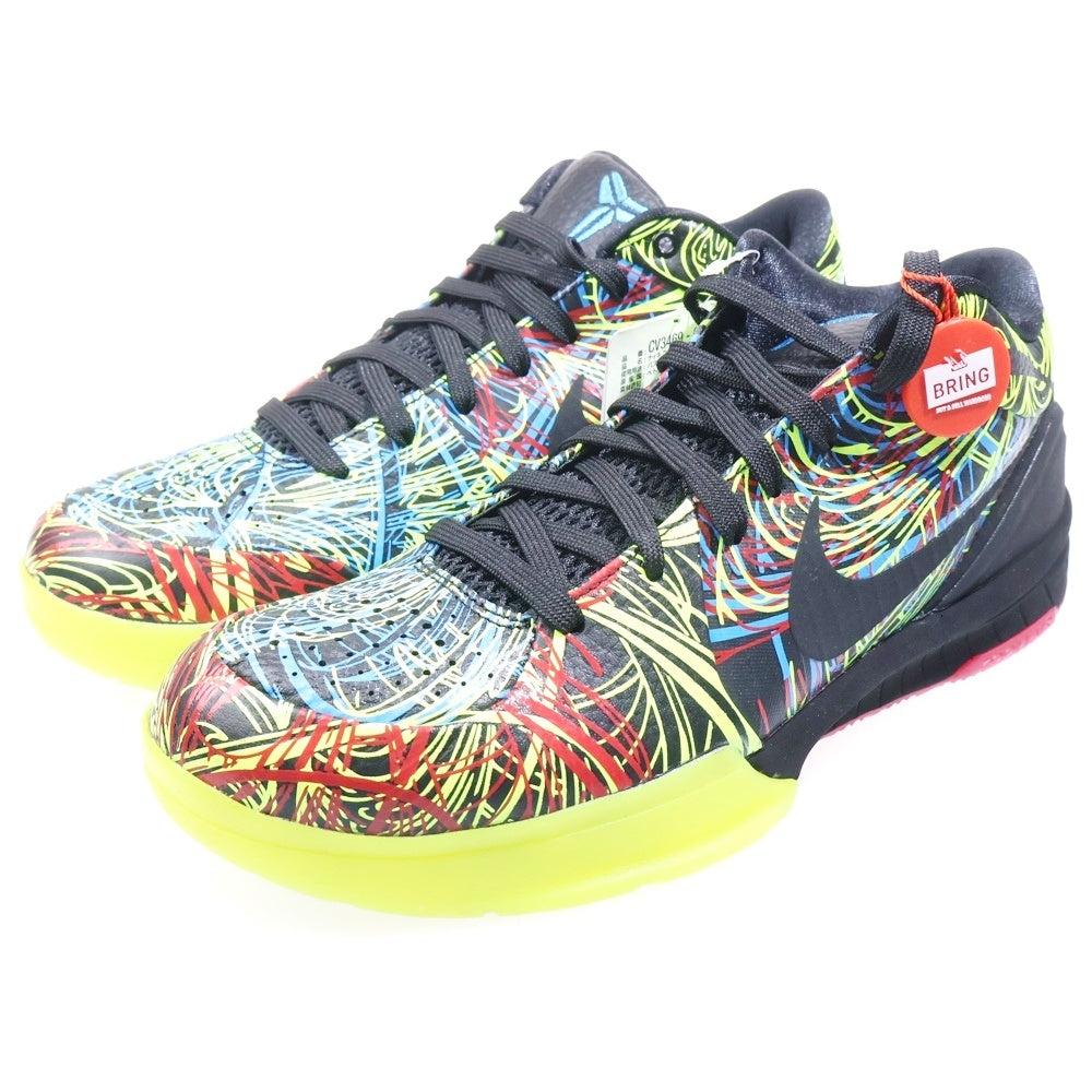 NIKE(ナイキ) KOBE 4 PROTRO WIZENARD コービー 4 プロトロ ウィズナード ローカットスニーカー ブラック/イエロー US8/26cm CV3469-001