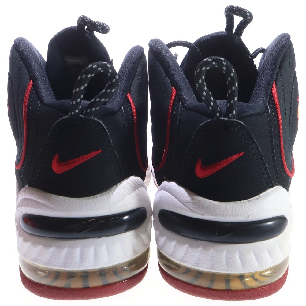 NIKE(ナイキ) 【観賞用 2015年製】 AIR PENNY II MIAMI HEAT エアペニー2 マイアミヒート ハイカットスニーカー ブラック/ホワイト US8/26cm 333886-002