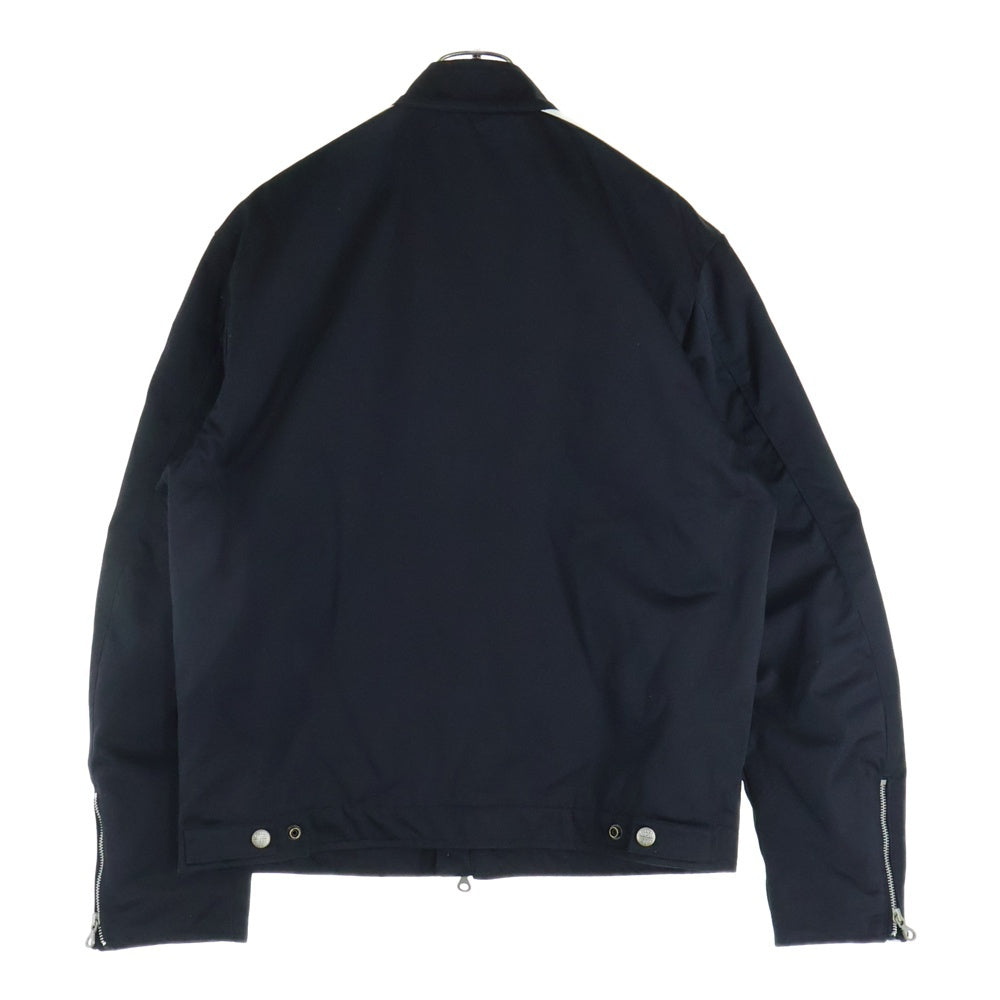DIESEL(ディーゼル) J-BECK サイドライン ジップアップ バイカージャケット ブルゾン ブラック A10486