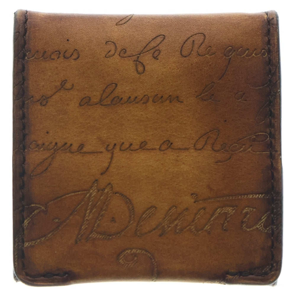 Berluti(ベルルッティ) カリグラフィレザーコインケース ブラウン