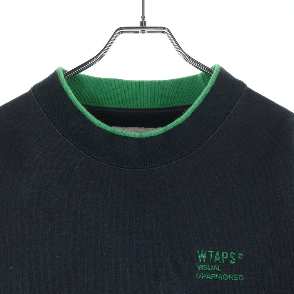 WTAPS(ダブルタップス) 23AW WIDE NECK SWEATSHIRTS ワイド クルーネック スウェットトレーナー チャコール 232ATDT-CSM28
