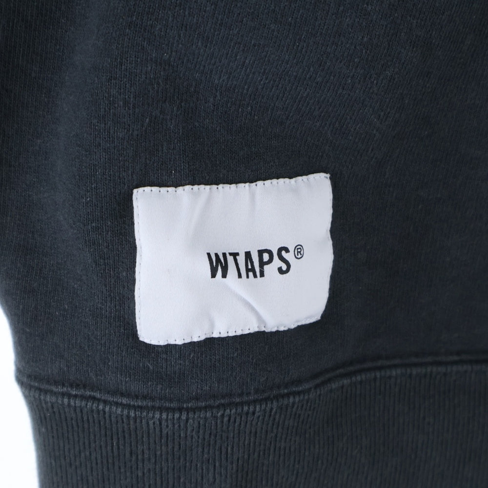 WTAPS(ダブルタップス) 23AW WIDE NECK SWEATSHIRTS ワイド クルーネック スウェットトレーナー チャコール 232ATDT-CSM28