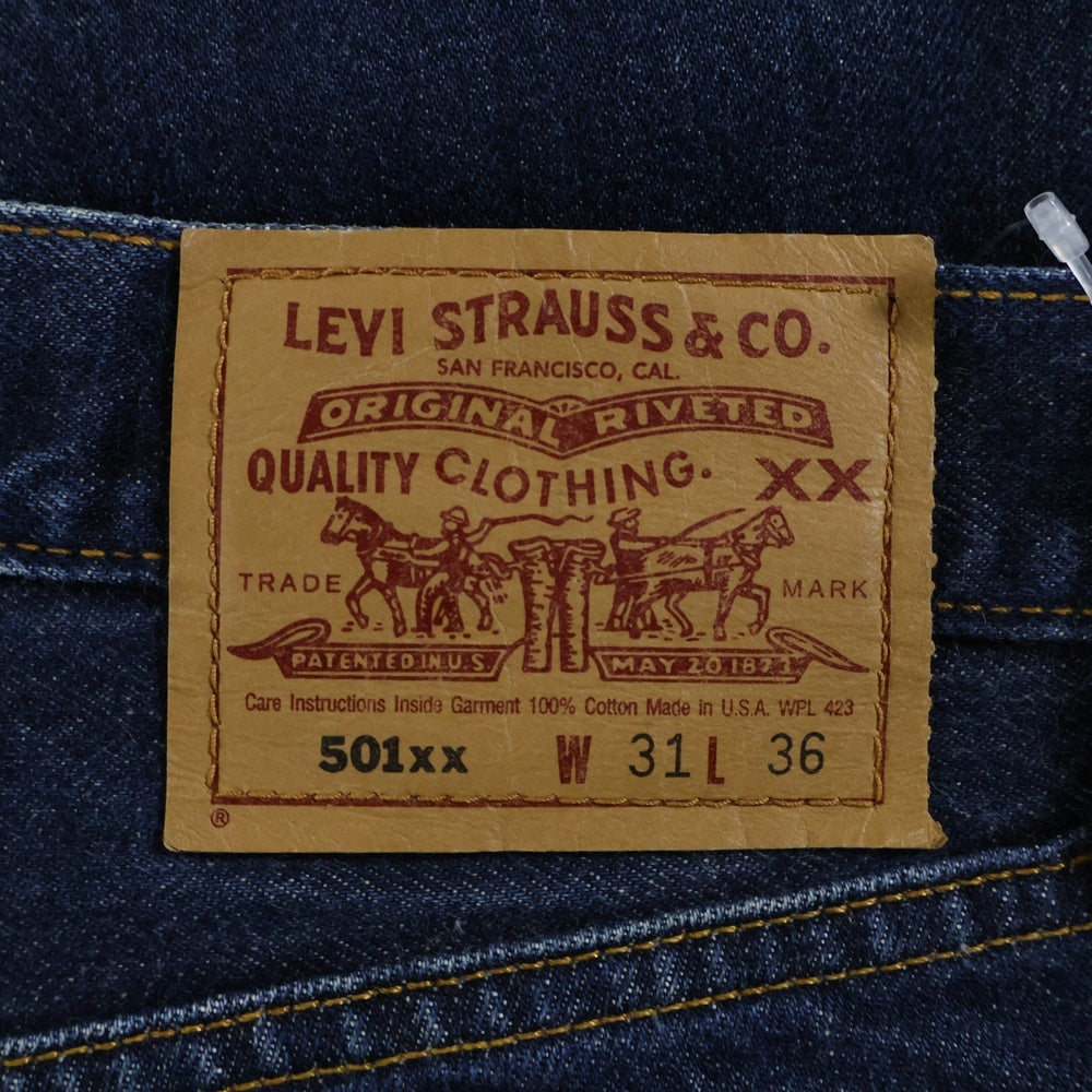 Levi's(リーバイス) 90S VINTAGE 501XX ボタン裏553 USA製 復刻 ヴィンテージ ボタンフライデニムパンツ インディゴ 501-6200