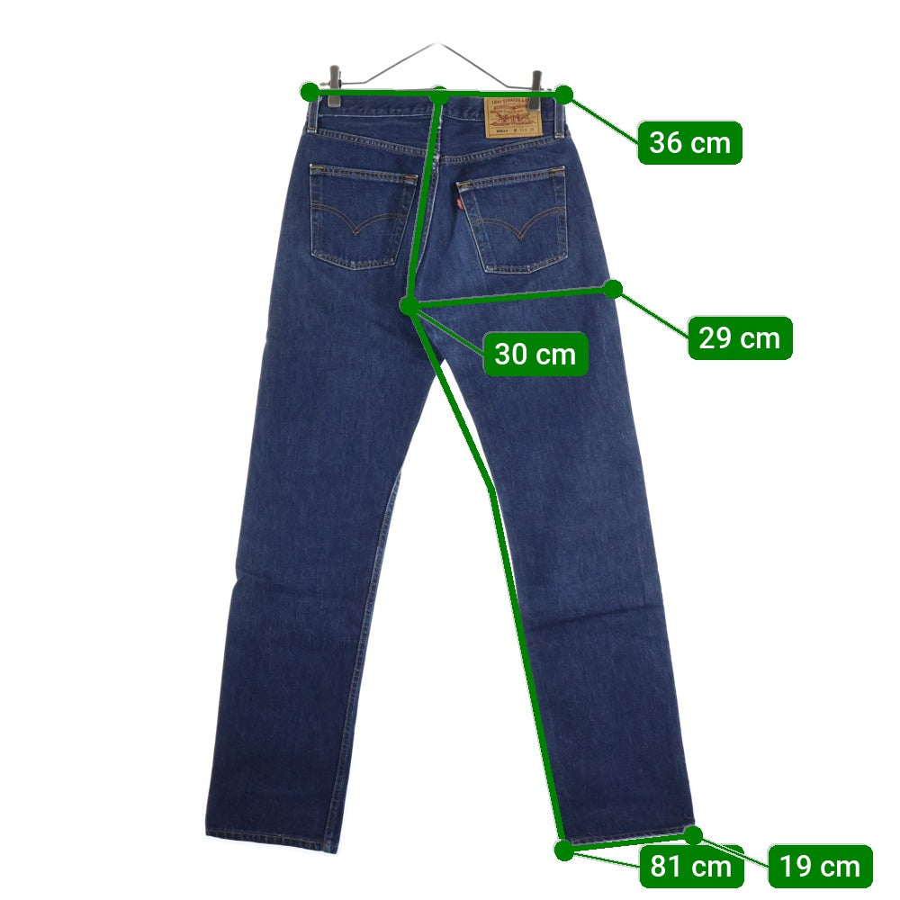 美品 90s levi's501 ボタン裏553 濃紺 デニムパンツ w32 Levi's(リーバイス) 90S VINTAGE 501XX ボタン裏553 USA製 復刻