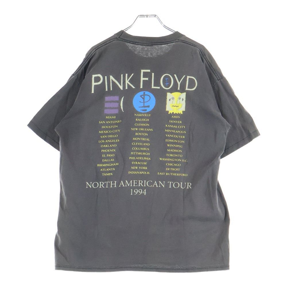 VINTAGE(ヴィンテージ) 90s PINK FLOYD EUROPEAN TOUR 1994 ピンクフロイド 両面プリント 半袖tシャツ ブラック