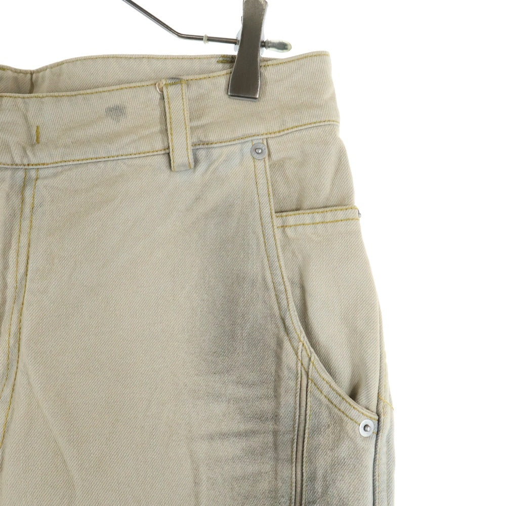 XLIM(エクスリム) ep 6 ダメージ加工 デニムパンツ ベージュ