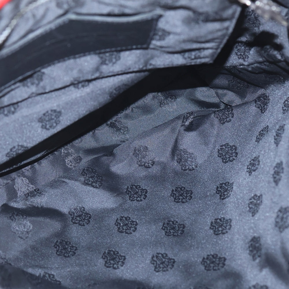 CHROME HEARTS(クロムハーツ) FS TOTE FSトート クロスパッチ付きレザートートバッグ レッド