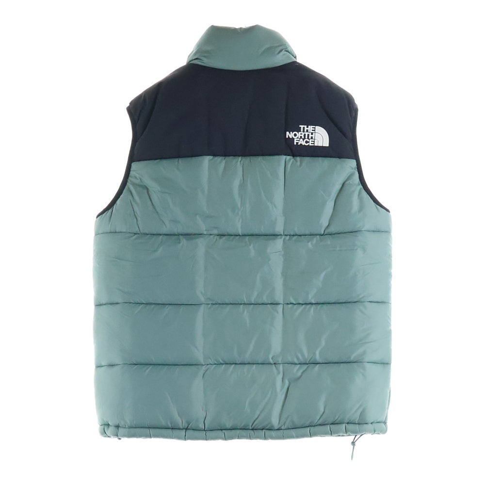 THE NORTH FACE(ザノースフェイス) HIMALAYAN SYNTHETIC VEST ヒマラヤ シンセティック 胸ロゴデザイン ジップアップ ダウンベスト グリーン NF0A4QZ4