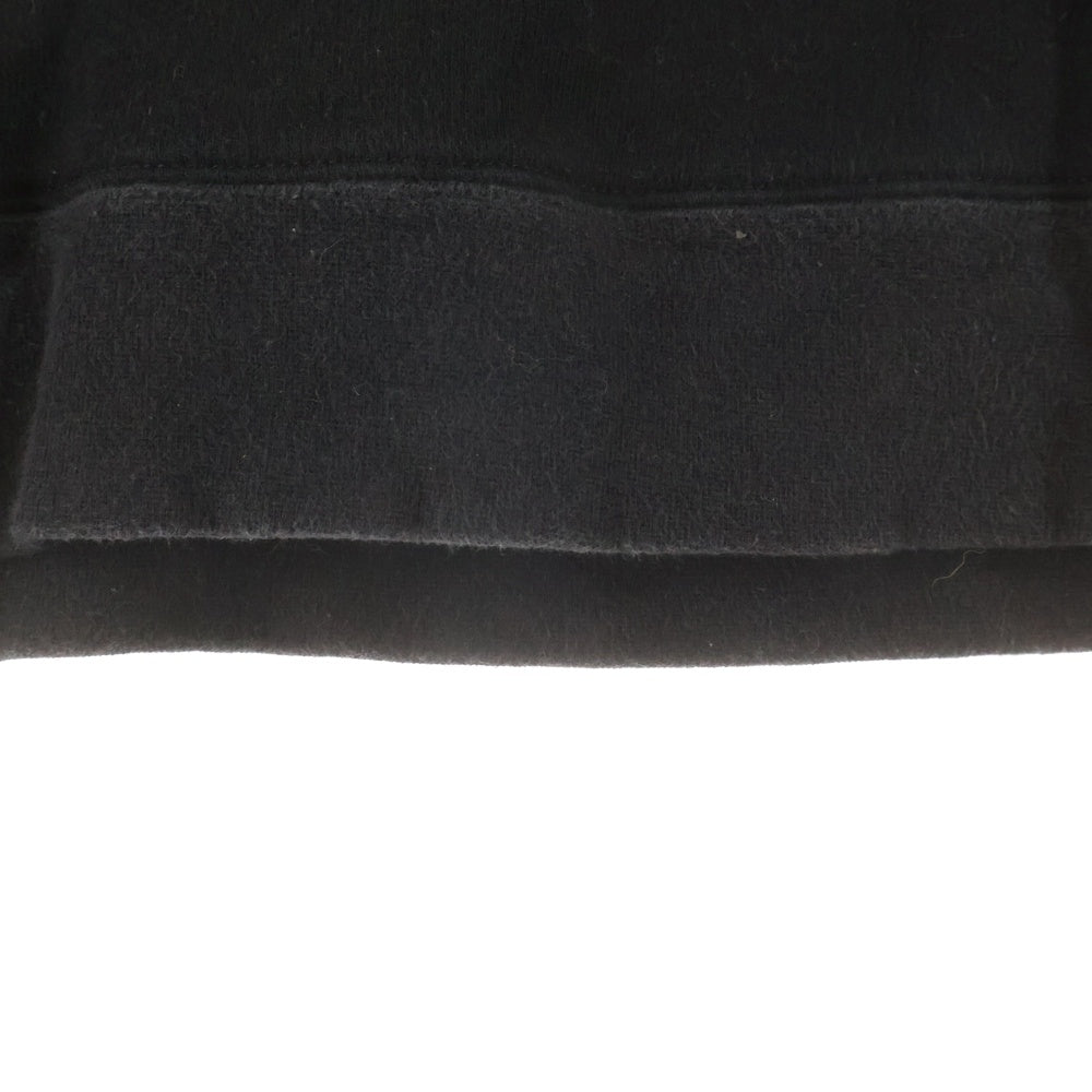 STUSSY(ステューシー) 1980 フロントロゴデザイン プルオーバー フーデッド スウェット パーカー ブラック