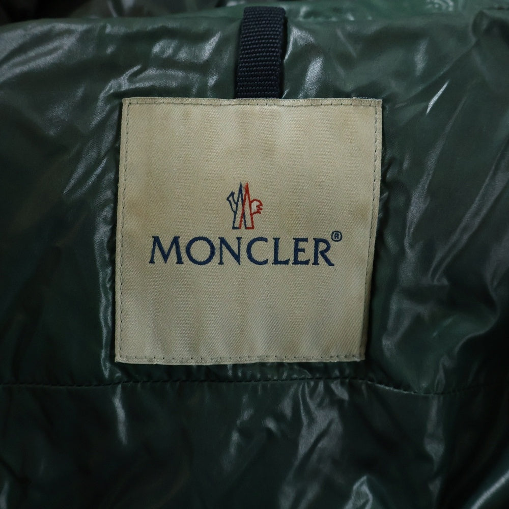 MONCLER(モンクレール) RIBERA DOWN JACKET リベラ ファー付き フーデッド ジップアップ ダウンジャケット ブラック 102-091-40317-97 レディース