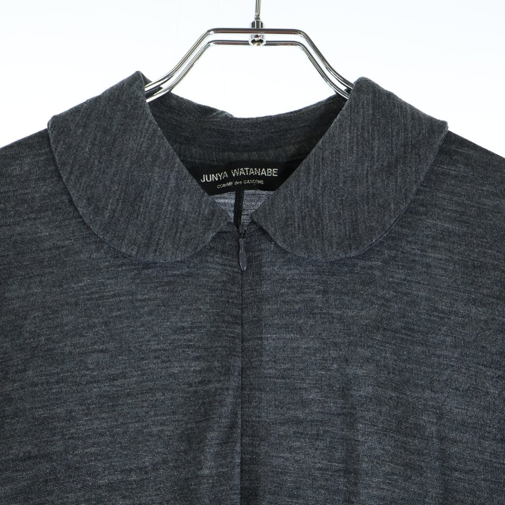 JUNYA WATANABE COMME des GARCONS(ジュンヤワタナベ コムデギャルソン) 10AW AD2010 ロングスリーブ ウールワンピース レディース グレー JF-O050