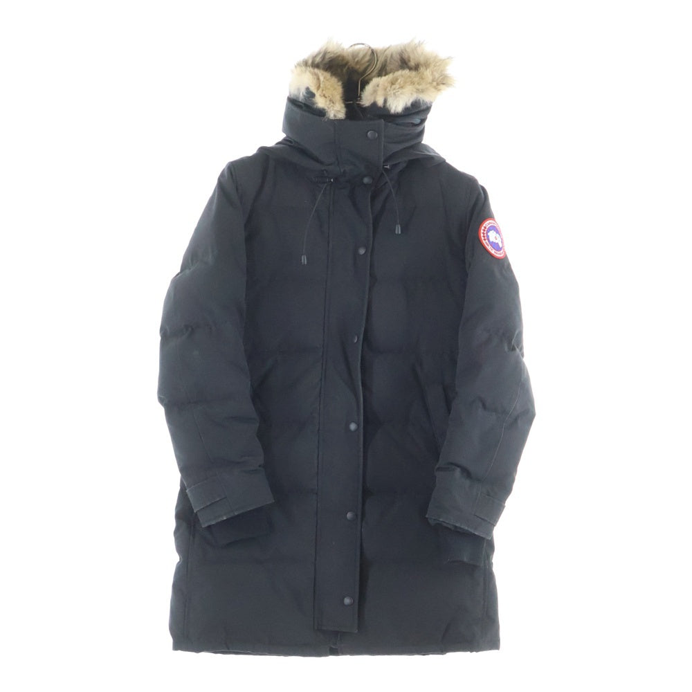 CANADA GOOSE(カナダグース) SHELBURNE PARKA シェルバーン パーカ ファーフーデッド ダウンコート ジャケット レディース ブラック 3802LA