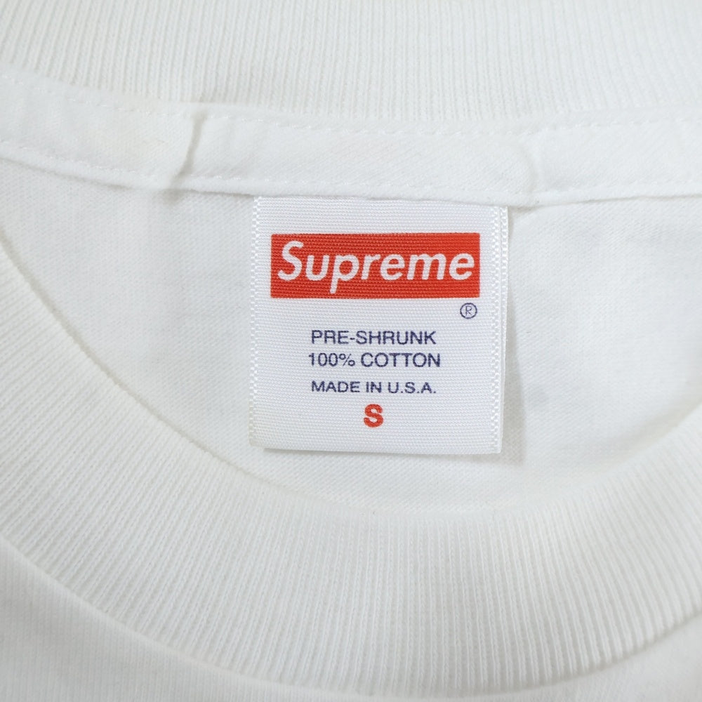 SUPREME(シュプリーム) 19SS Original sin Tee オリジナルシン フロントプリント半袖Tシャツ ホワイト マルチ