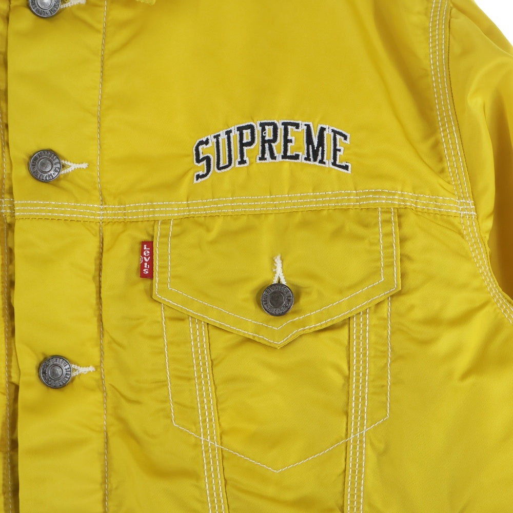 SUPREME(シュプリーム) 19AW×Levi's Nylon Trucker Jacket リーバイス