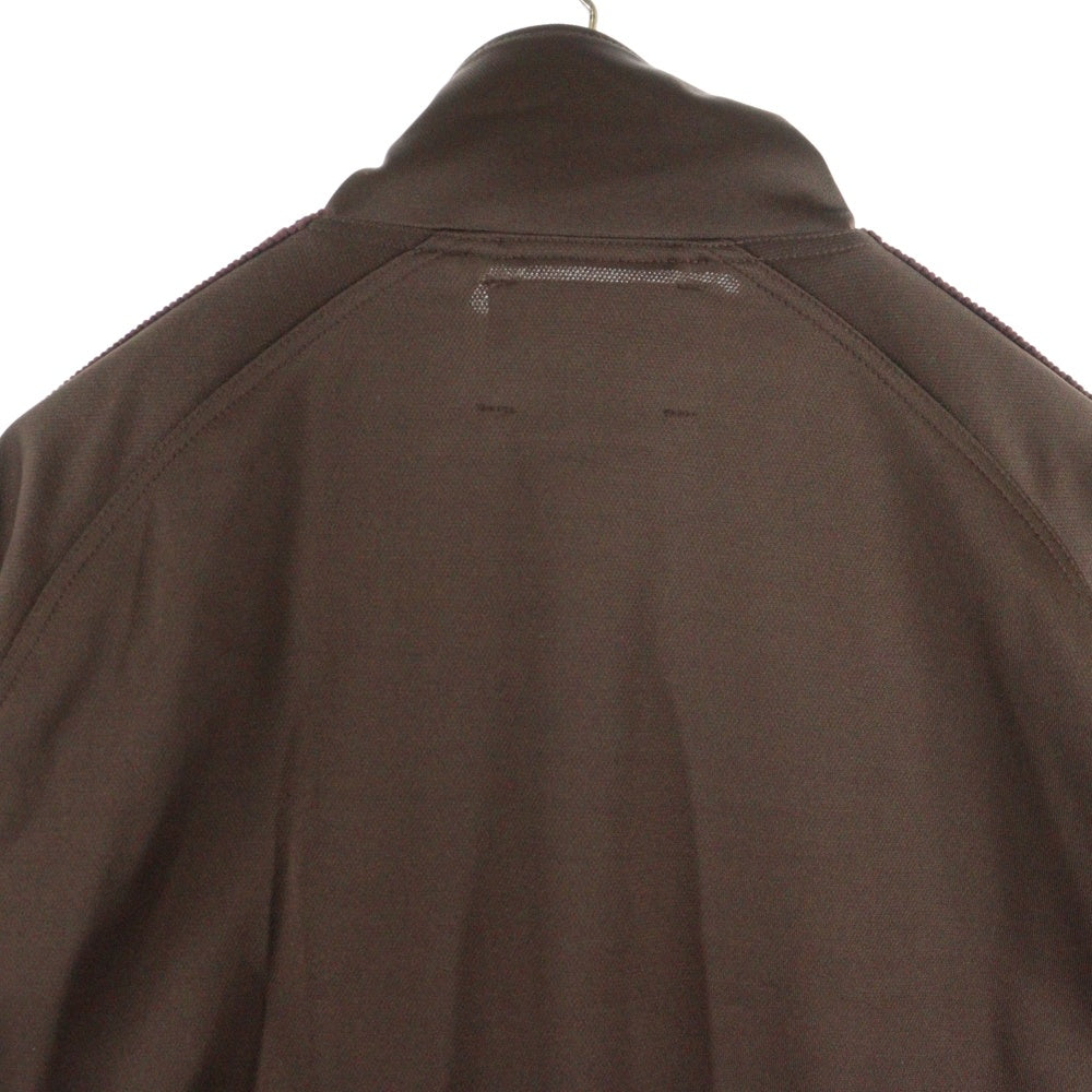 MAISON SPECIAL(メゾンスペシャル ) Prime-Over Crochet Line Track Jacket クロシェットライン ジップアップトラックジャケット ブラウン