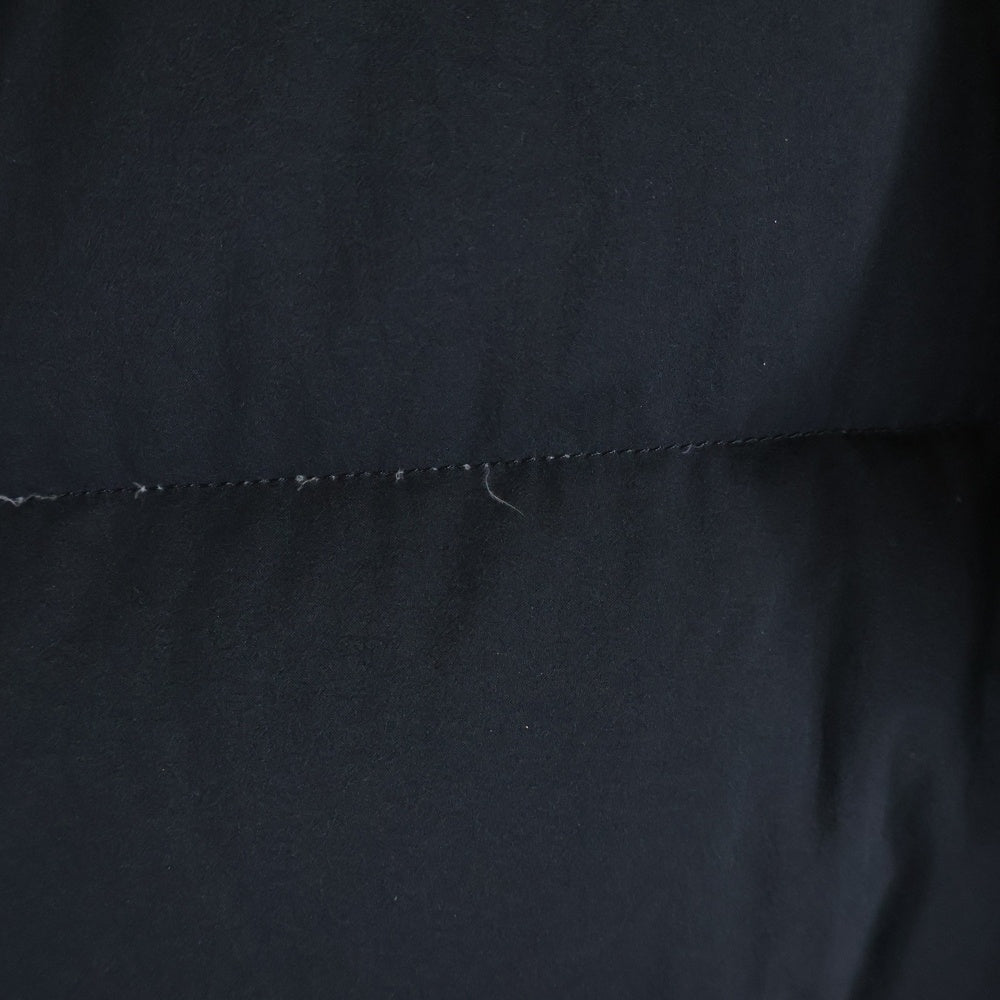 THE NORTH FACE(ザノースフェイス) ウィンドストッパー マルチポケット フーデッド ジップアップ ダウンコート ブラック NDW91553