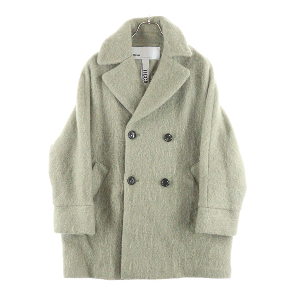 JOURNAL STANDARD(ジャーナルスタンダード) 25AW TICCA ティッカ モヘヤ混 テントコート ロングコート ベージュ レディース TBEA-361
