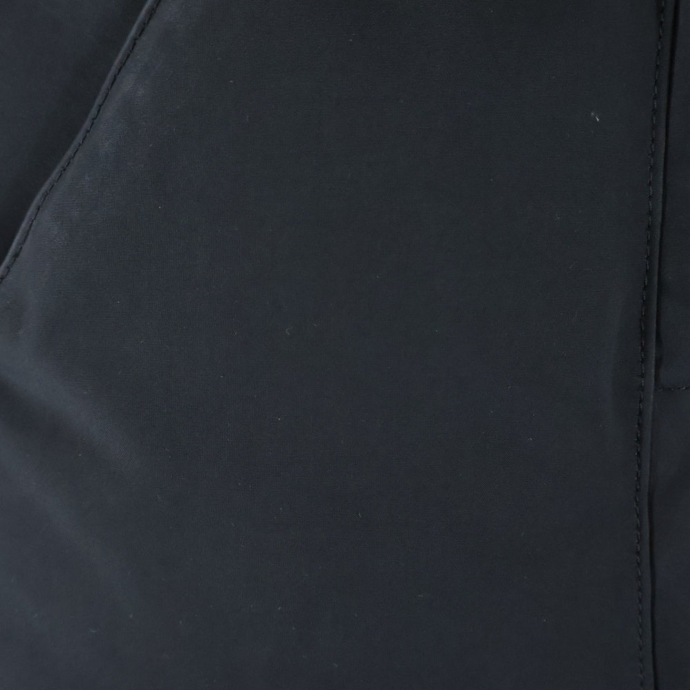 1 PIU 1 UGUALE 3(ウノピゥウノウグァーレトレ) ×Rocky Mountain ロッキーマウンテン 裏地レオパード レザーヨーク ダウンベスト ジャケット ブラック MRB104