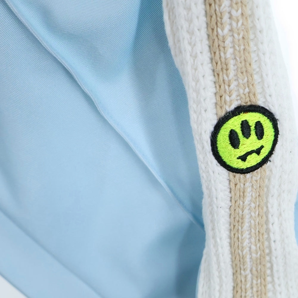 BARROW(バロウ) サイドライン ドローストリング トラックパンツ ブルー S5BWUAPA016