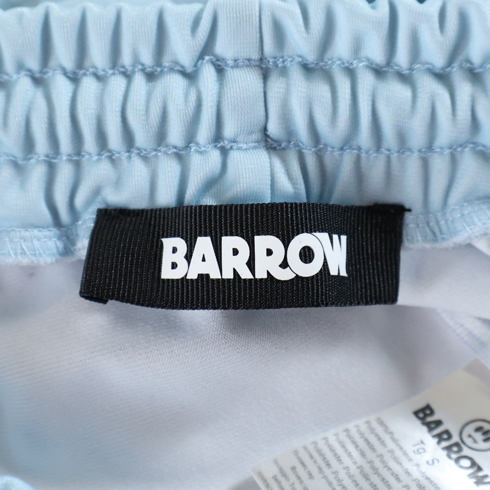 BARROW(バロウ) サイドライン ドローストリング トラックパンツ ブルー S5BWUAPA016