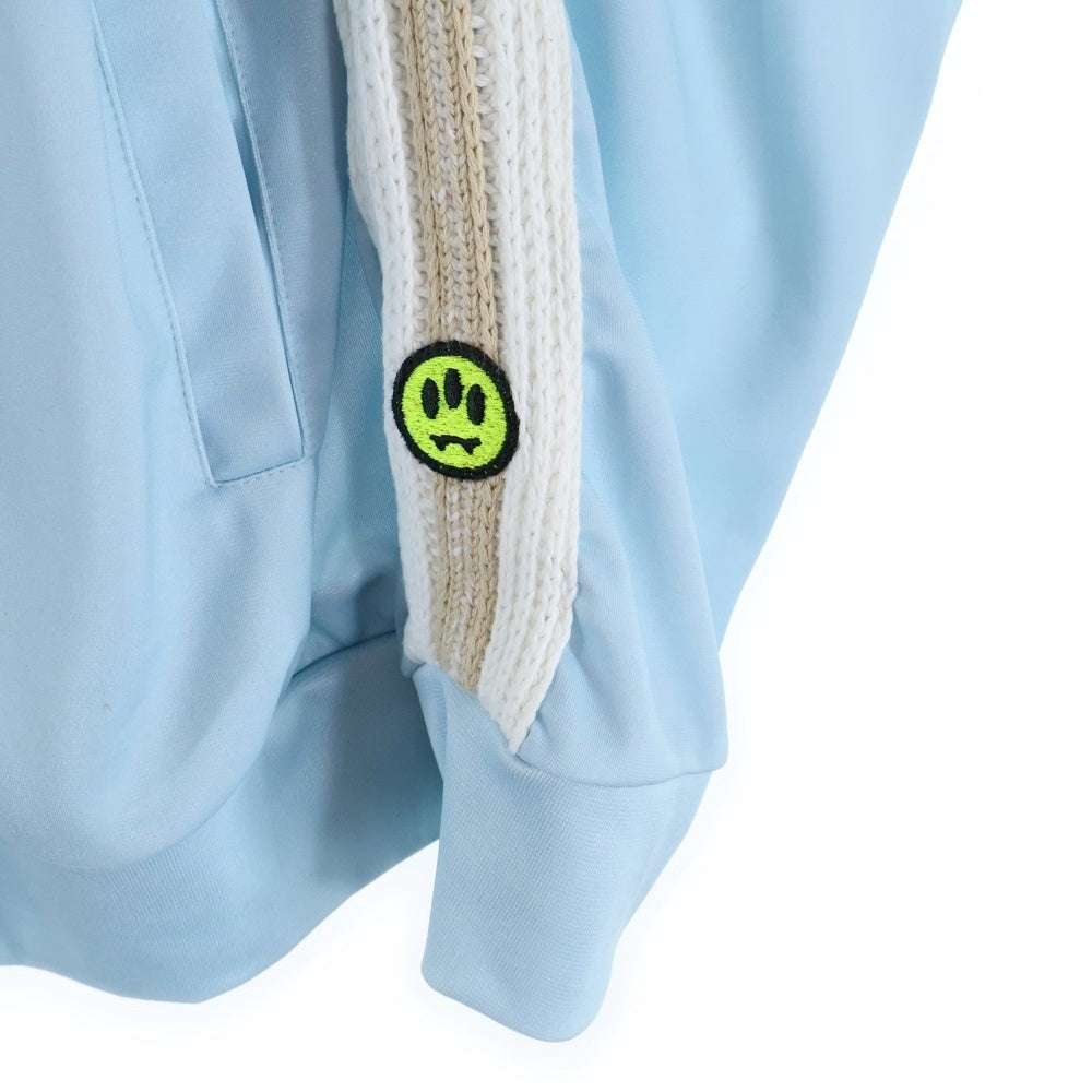 BARROW(バロウ) サイドライン ジップアップ トラックジャケット ブルー S5BWUAJK069