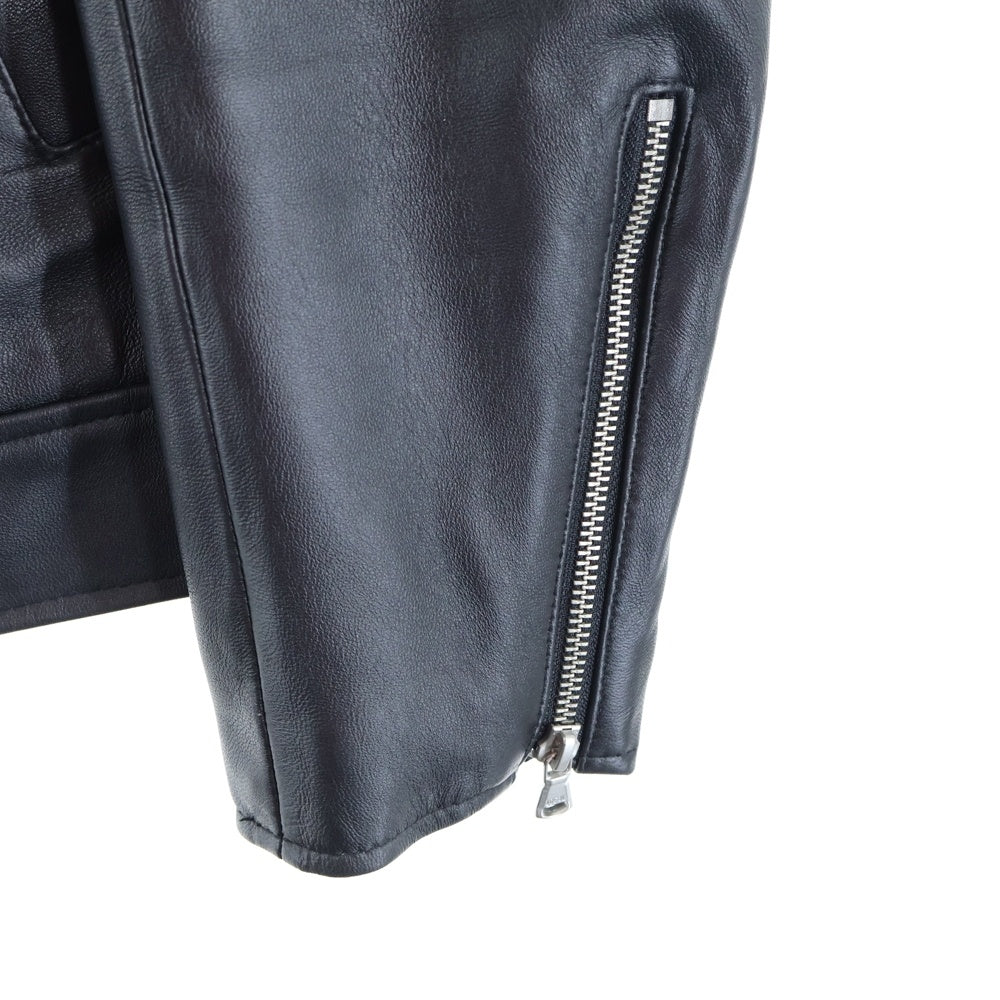 NAVAL(ナバル) シングルライダース レザージャケット ブラック SP-7778006