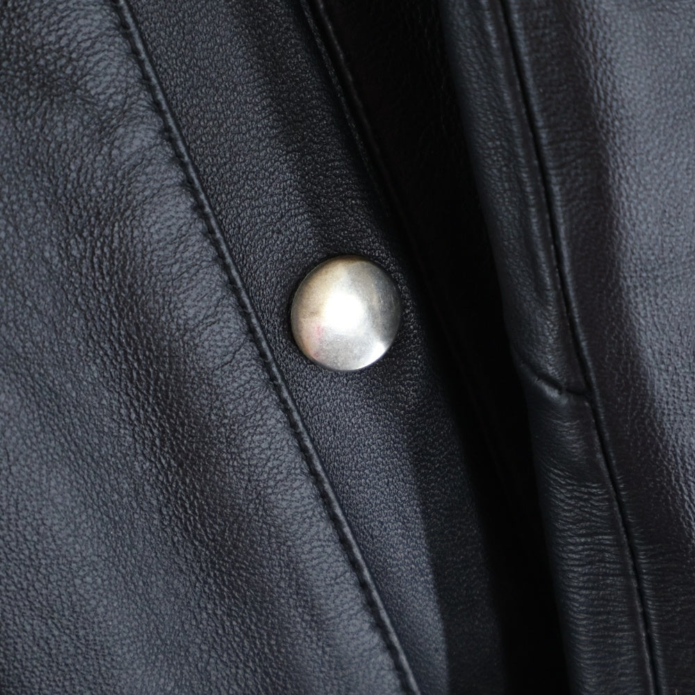 NAVAL(ナバル) シングルライダース レザージャケット ブラック SP-7778006