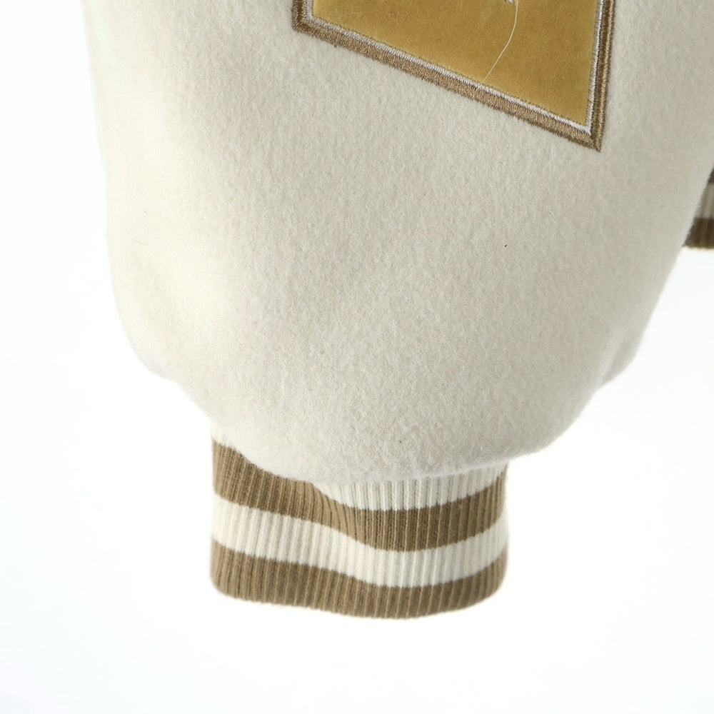 BARROW(バロウ) パッチデザイン スタジアム バーシティジャケット スタジャン ブラウン F3BWUABO020