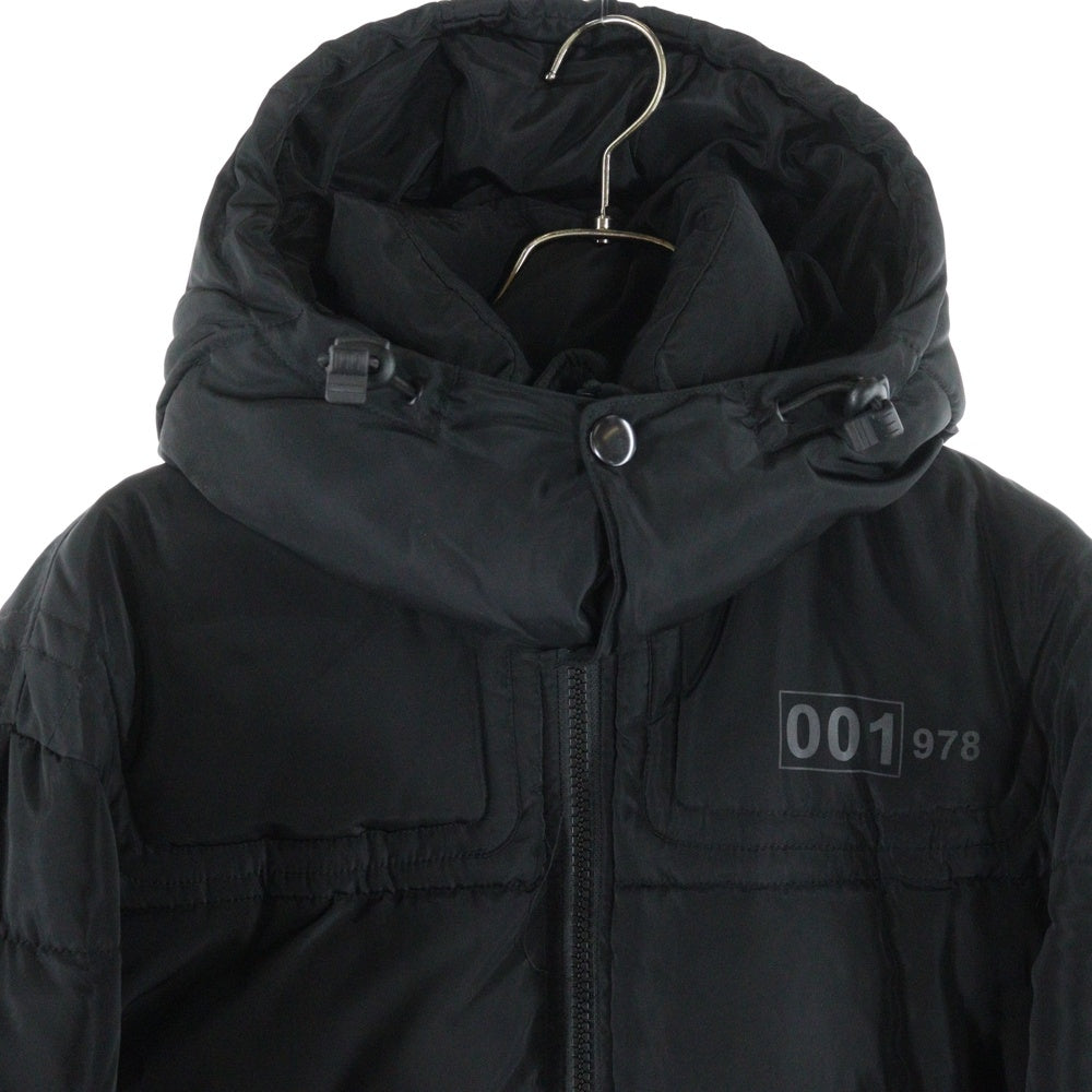 DIESEL(ディーゼル) W-RUSSELL-PAD JACKET ラッセル パデッド フーデッド ダウンジャケット ブラック A08863