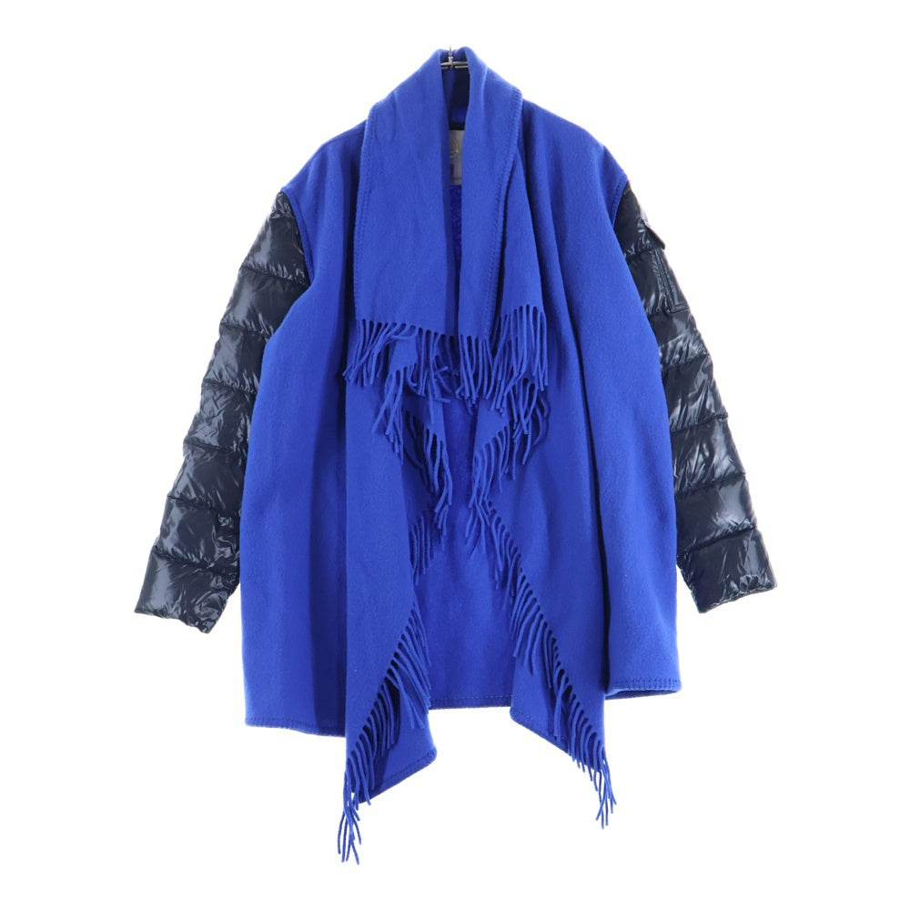 MONCLER(モンクレール) 19AW MANTELLA マンテラ フリンジストール付き ダウンジャケット レディース ブルー/ネイビー D20930080505 0805N