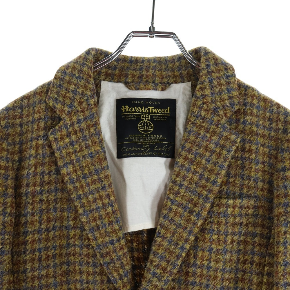 BEAUTY&YOUTH UNITED ARROWS(ビューティーアンドユースユナイテッドアローズ) Harris Tweed ハリスツイード ブレザー テーラードジャケット ブラウン レディース