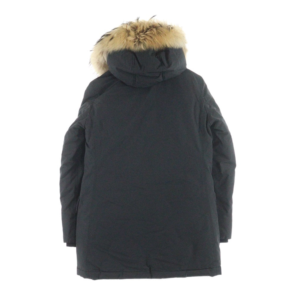 WOOLRICH(ウールリッチ) ARCTIC PARKA アークティック マルチポケット ファー付き ジップアップ ダウンジャケット ブラック レディース QC-008851