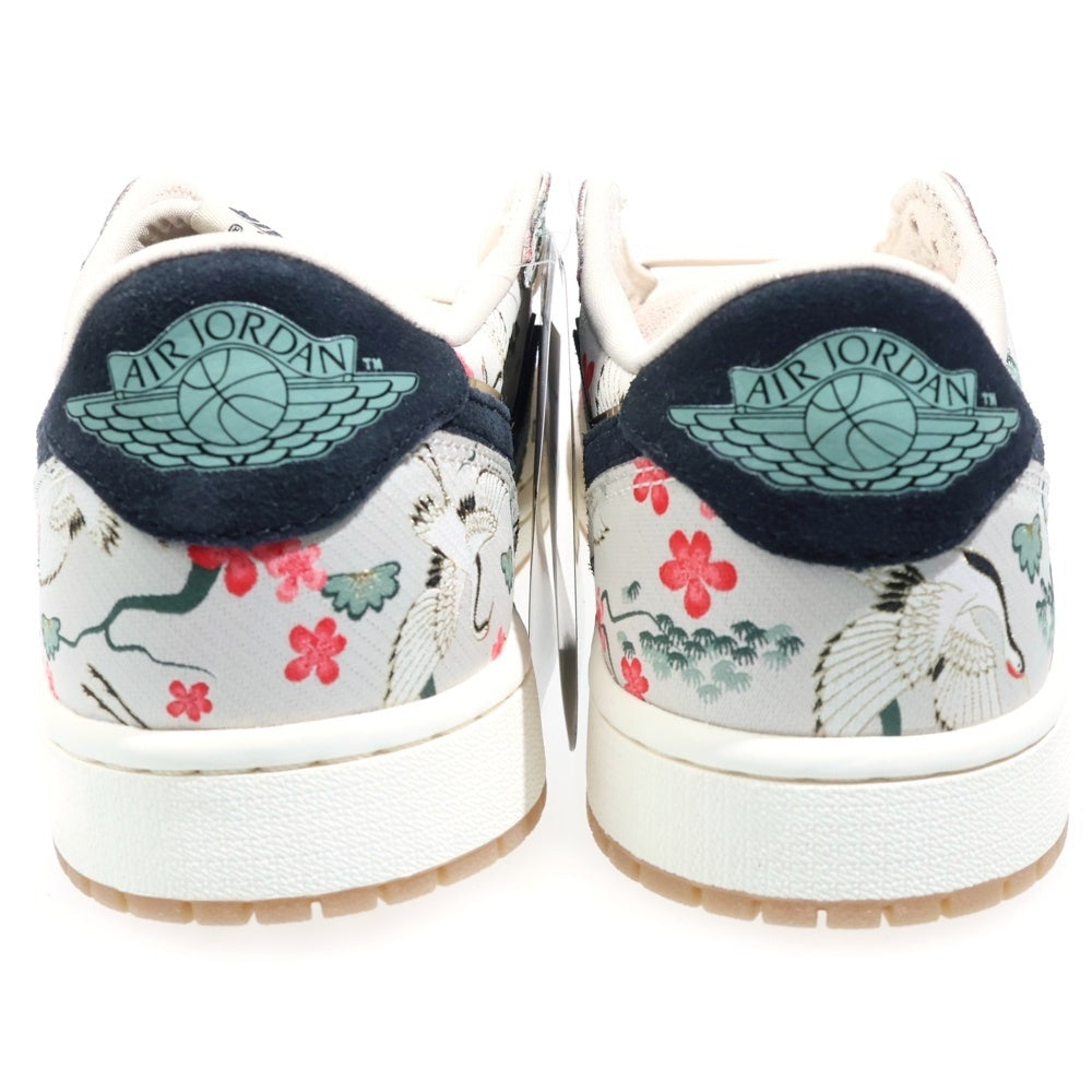 NIKE(ナイキ) ×RUI HACIMURA AIR JORDAN 1 RETRO LOW OG エアジョーダン1 八村塁 ローカットスニーカー ベージュ US9/27cm HV8293-100