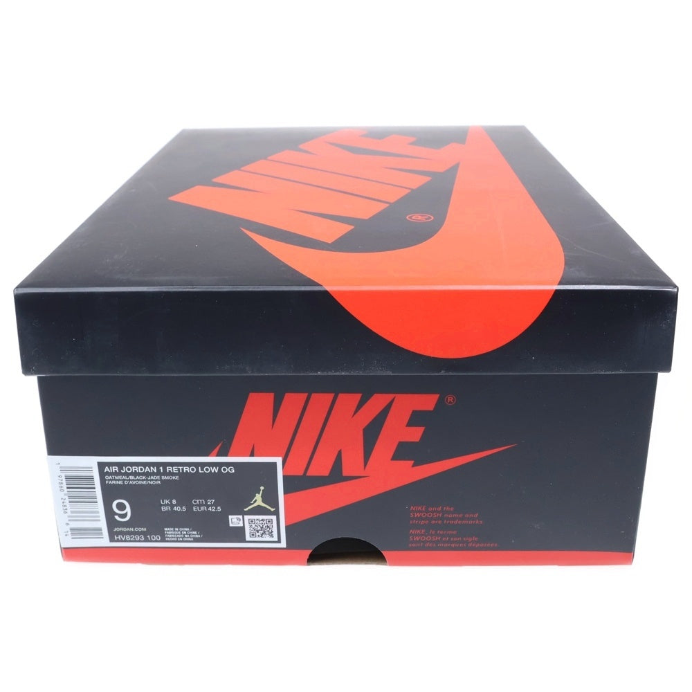 NIKE(ナイキ) ×RUI HACIMURA AIR JORDAN 1 RETRO LOW OG エアジョーダン1 八村塁 ローカットスニーカー ベージュ US9/27cm HV8293-100