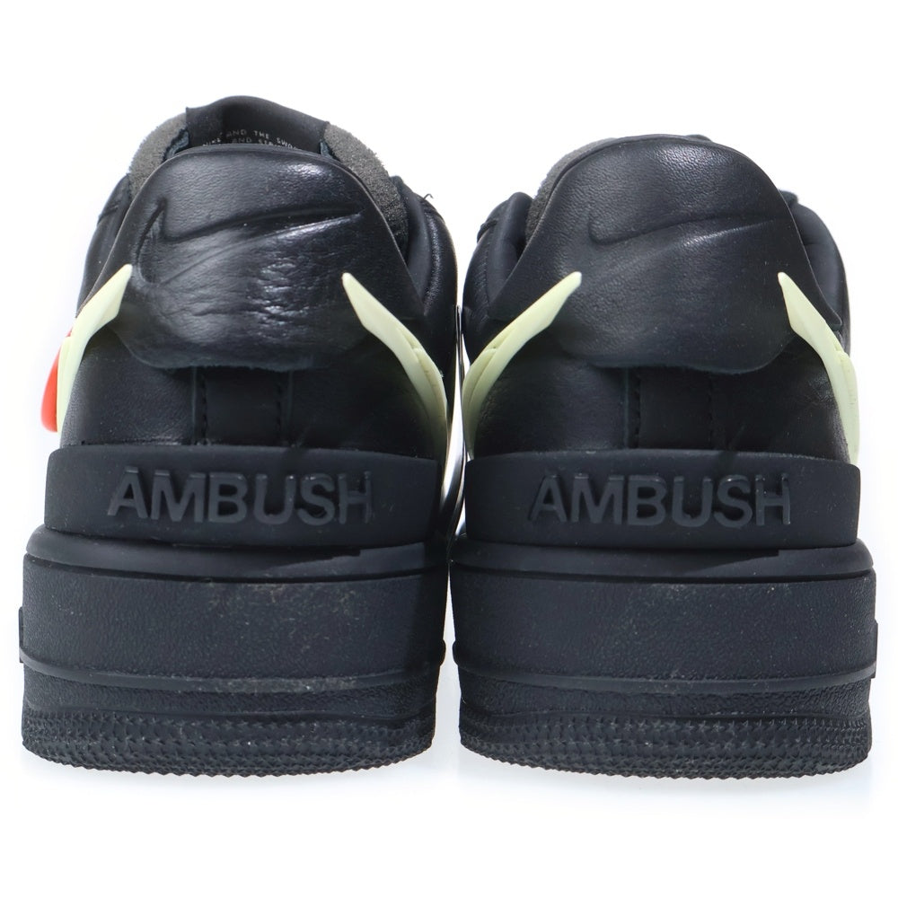 NIKE(ナイキ) ×AMBUSH AIR FORCE 1 LOW SP アンブッシュ エアフォース1 ローカットスニーカー ブラック US8/26cm DV3464-001